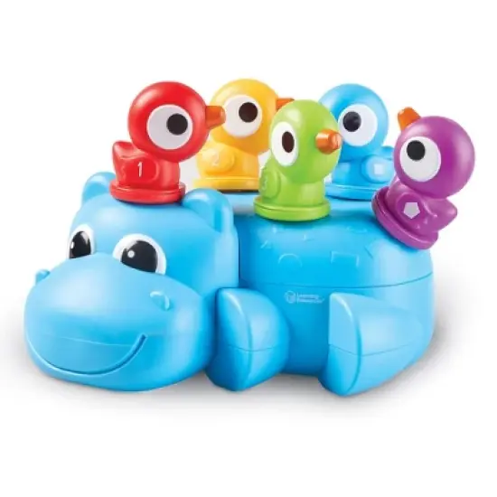 Learning Resources Huey The Fine Motor Hippo: Educational Baby & Toddler Learning Toy for Memory & Motor Skills image {4}