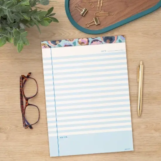 greenroom 3pk Legal Pad 11"x8.25" Blue: Writing Notepads, 150 Sheets, Special Rule, Uncoated Paper, Glue Binding image {5}