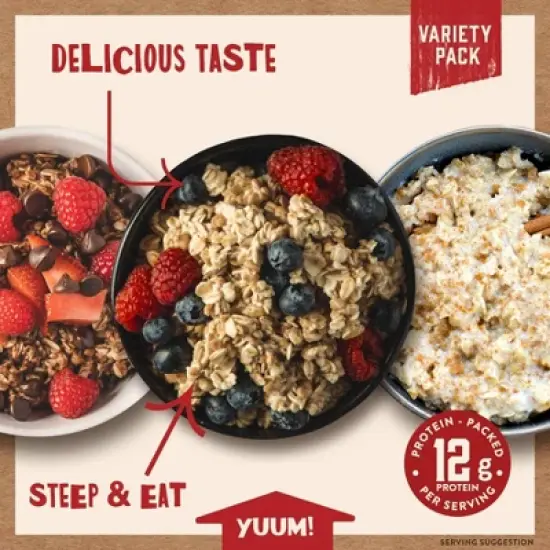 Kodiak Variety Pack Oatmeal Packets - 10.58oz / 6ct image {3}