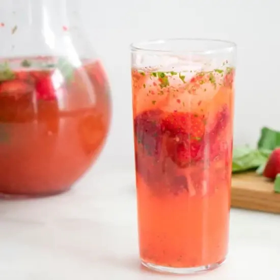 Crafted Cocktails Strawberry Shrubs: 6 Pack Use as cocktail enhancer, soda flavoring, or culinary ingredient image {5}