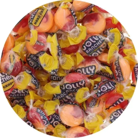 Jolly Rancher Hard Candy Bulk - 2 in 1 Orange & Cherry image {2}