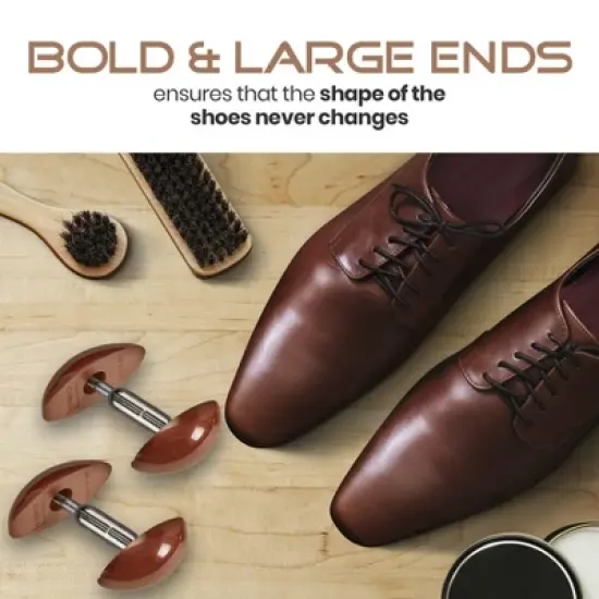 MEDca Shoe Stretcher &ndash; 1 Pair (2 Stretchers) Brown image {5}