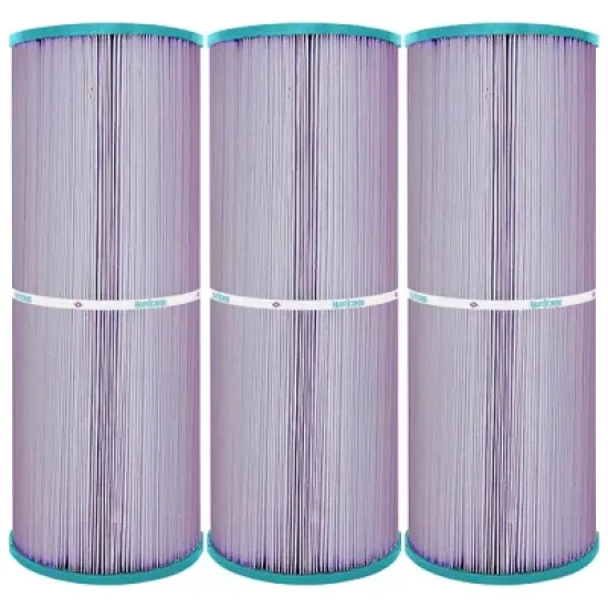 Hurricane 3 Pack HF5374-01P Platinum Purple Spa Filter Cartridge for PLBS75 Unicel C-5374, Filbur FC-2971, Rainbow, Waterway, Leisure Bay image {6}