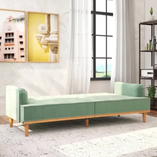 Stella Vintage Convertible Sofa Bed Futon - Mr. Kate image {13}