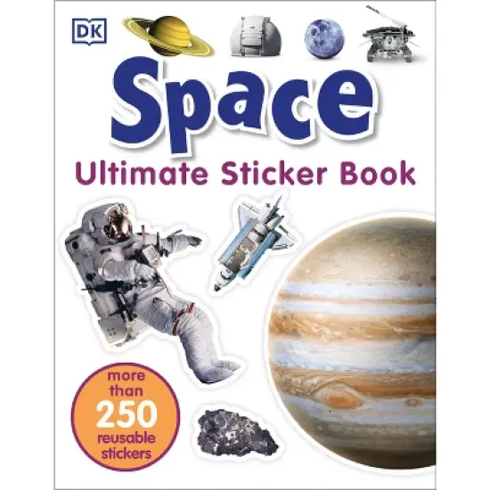Ultimate Sticker Book: Space - by  DK (Paperback) image {1}