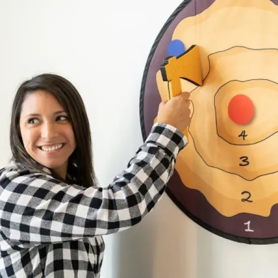 JumpOff Jo Foam Axe Throwing Game - LumberJo - Indoor & Outdoor Fun image {6}