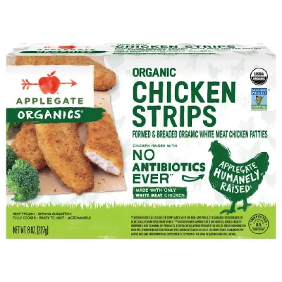 Applegate Organics Chicken Strips - Frozen - 8oz image {4}