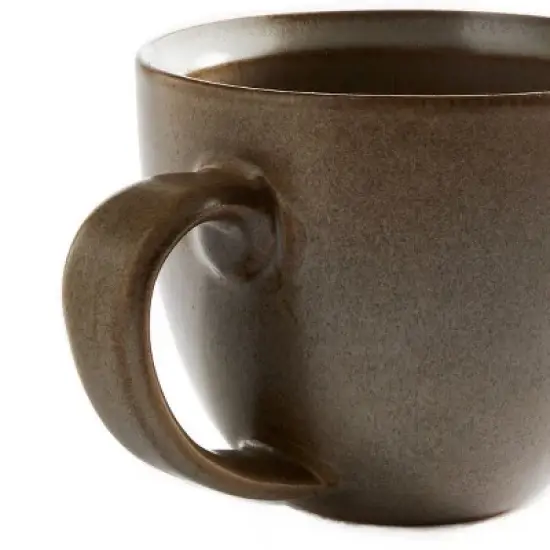 (2 pack) Banks Brown 14.2-ounce Stoneware Mug image {3}