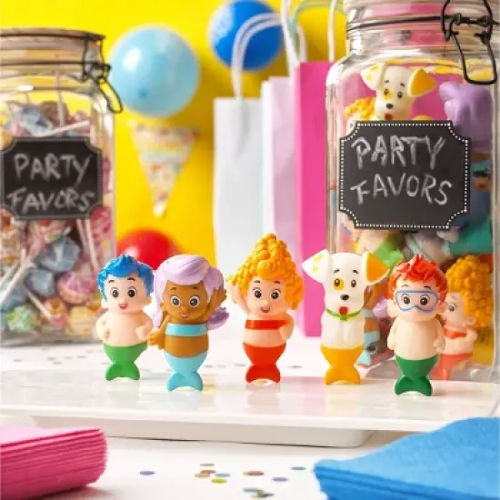 Nickelodeon Bubble Guppies Bath Finger Puppets 5pk image {4}