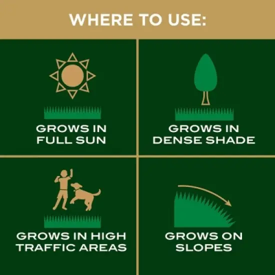 Scotts EZ Seed Sun & Shade 10lb: Patch & Repair, Tackifier, Quick Germination image {4}