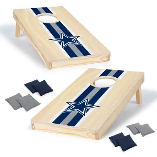 NFL Dallas Cowboys 1'x2' Wood Cornhole Set image {7}