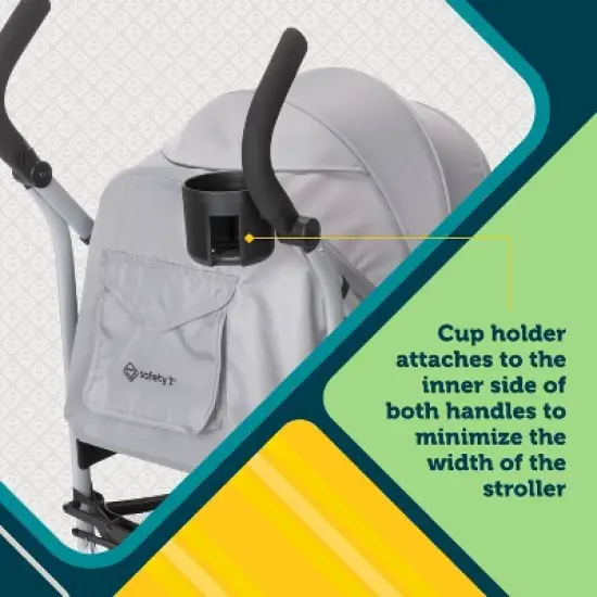 Safety 1st Strollerette Compact Stroller - Mercury image {6}