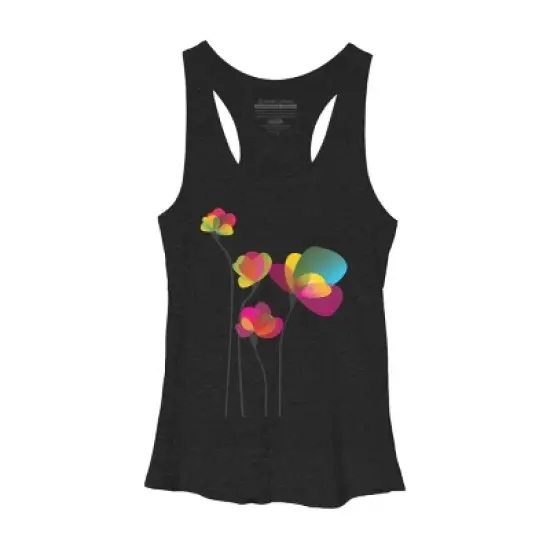 Women's Design By Humans Wild flowers By jirkasvetlik Racerback Tank Top image {2}