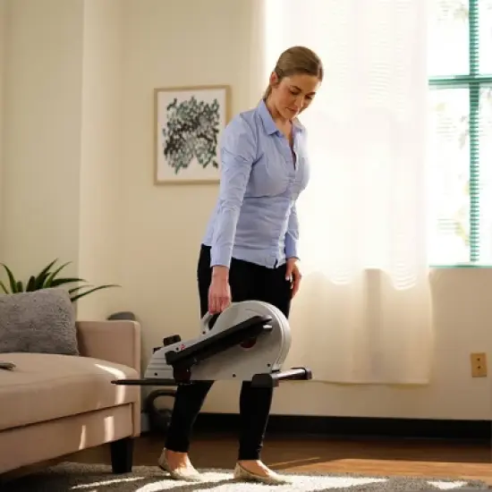 Sunny Health & Fitness Magnetic Under Desk Elliptical Machine image {5}