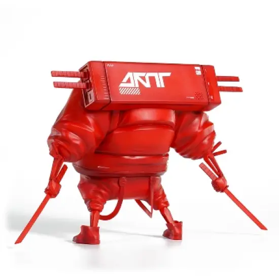 PureArts Master 9 Eyes Daytoner 1/12 Scale Vinyl Figure Collectible - Red image {7}