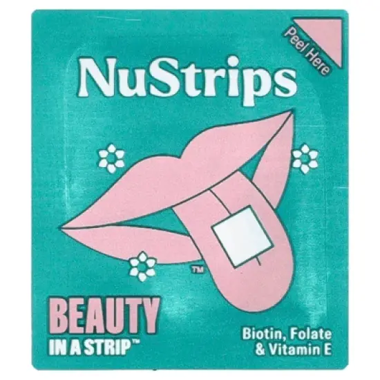 NuStrips Beauty In A Strip&trade;, Sweet Strawberry, 30 Strips image {2}