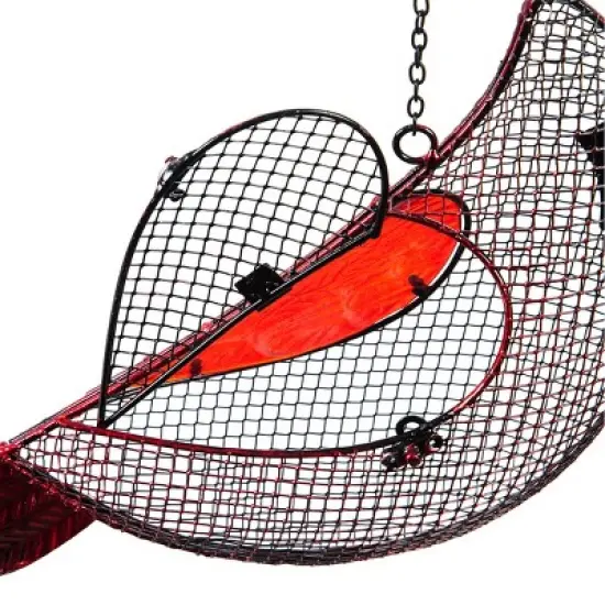 Evergreen Garden Cardinal Mesh Bird Feeder image {6}