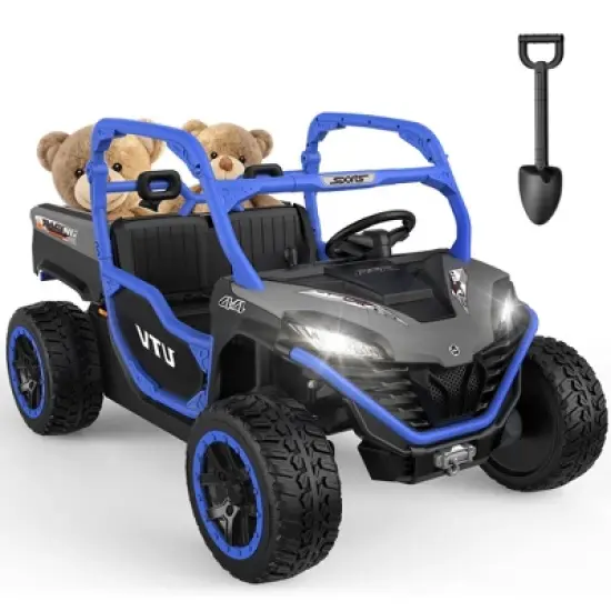 ANPABO 24V Truck Two Seater With Remote And Bluetooth image {5}