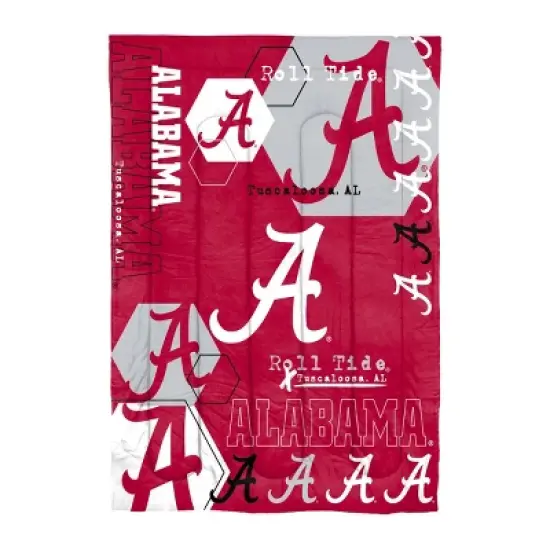 NCAA Alabama Crimson Tide Hexagon Comforter Set image {1}