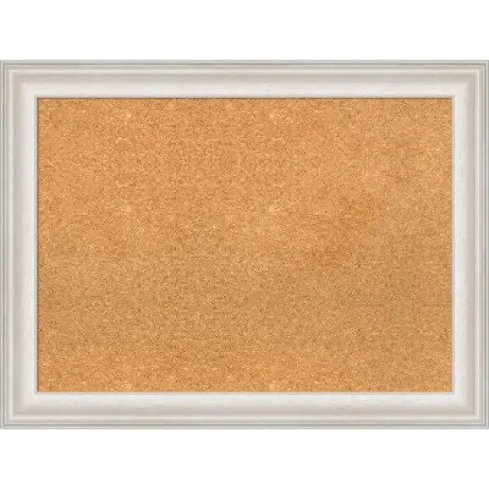 Amanti Art Trio White Wash Framed Corkboard, Natural Cork image {11}