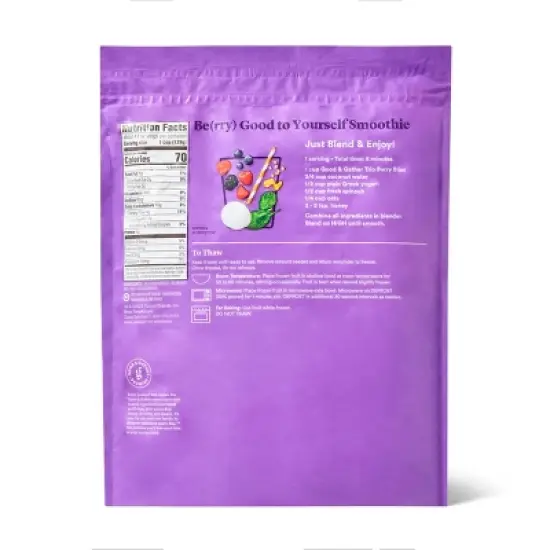 Trio Berry Bliss Frozen Fruit Blend - 48oz - Good & Gather&trade; image {1}