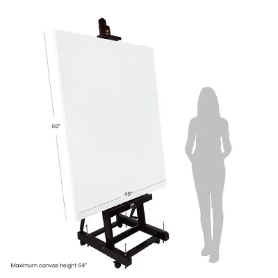 SoHo Urban Artist Pro Easel - Professional H-Frame Easel for Artists, Large Works of Art, Functionality, Easy to Move, & More! image {5}