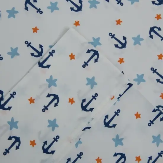 Lullaby Bedding Percale Crisp feel Printed 100% Cotton Sheet Set image {2}