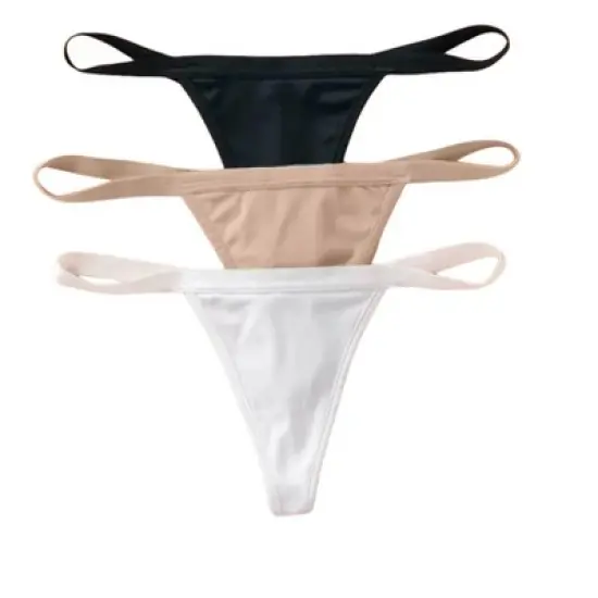 Leonisa  3-Pack Invisible G-String Thong Panties - image {3}