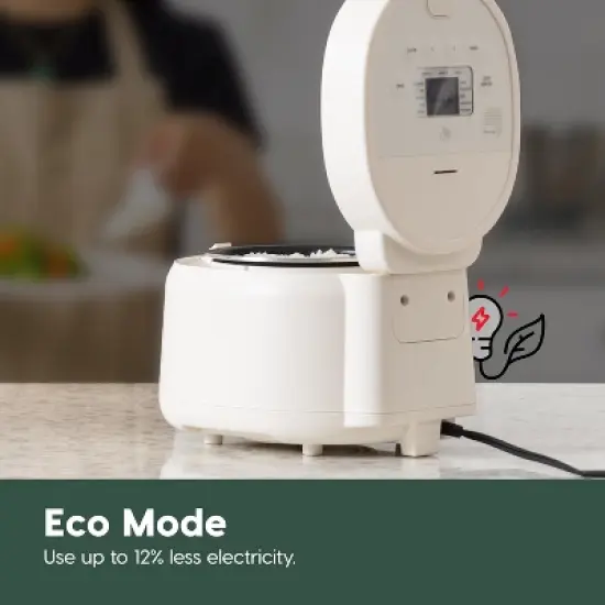 IRIS USA Micom Japanese Rice Cooker, Recipe Presets, Slow Cooker, Steamer, Hot Pot & Warming Function image {7}