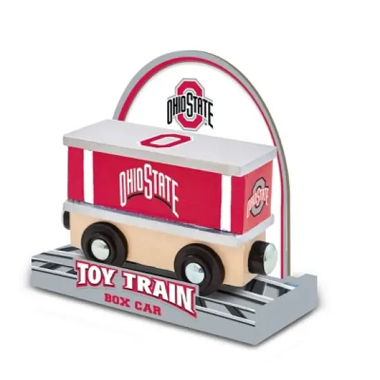 MasterPieces Wood Train Box Car - NCAA Ohio State Buckeyes image {2}