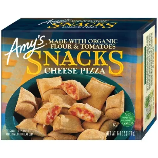 Amy's Frozen Cheese Pizza Snacks - 6oz image {11}