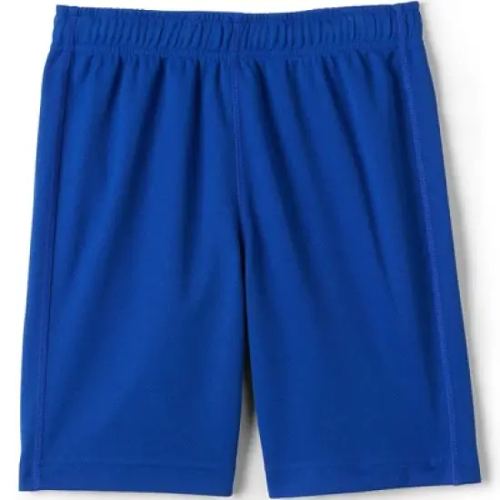 Lands' End School Uniform Boys Mesh Gym Shorts image {5}