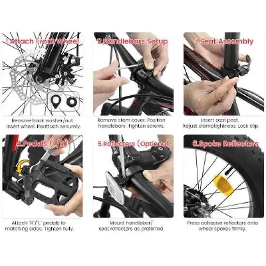 Gulches Kids/Teens Mountain Bike, High Carbon Steel Frame, Disc Brakes (160mm Rotors), Front Suspension, 7-Speed, Wide Tires 2 image {4}