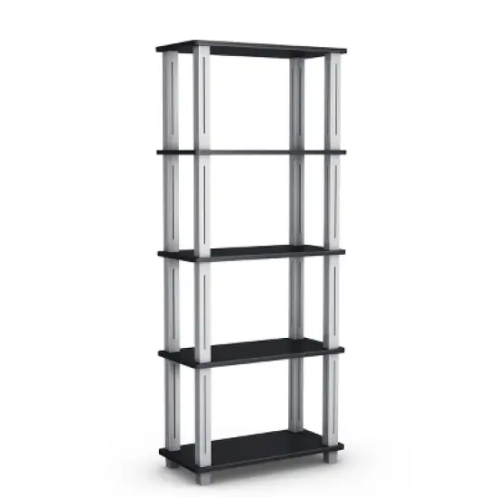 Tangkula 5-Tier Storage Rack Display Shelves Bookshelf for Home Office image {9}