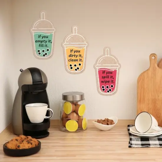 Creative Teaching Press&reg; Krafty Pop! Boba Cups 6" Designer Cut-Outs, 36 Per Pack, 3 Packs image {4}