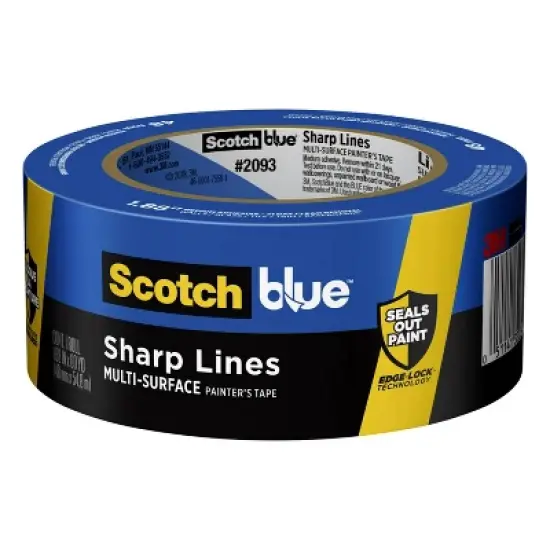 ScotchBlue 1.41" x 60yd Sharp Lines Painters Tape image {1}