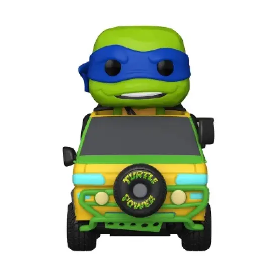 Funko POP! Rides: Teenage Mutant Ninja Turtles Mutant Mayhem - Leo in the Turtle Van (Target Exclusive) image {2}