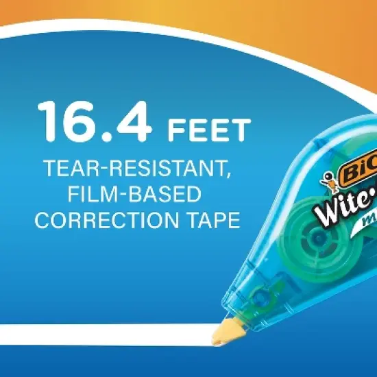 Wite-Out mini Correction Tape White 6/Pack WOTMP61-WHI image {6}