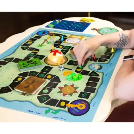 Golden Bell Studios Nickelodeon SpongeBob SquarePants Flying Dutchman's Treasure Hunt Board Game image {5}