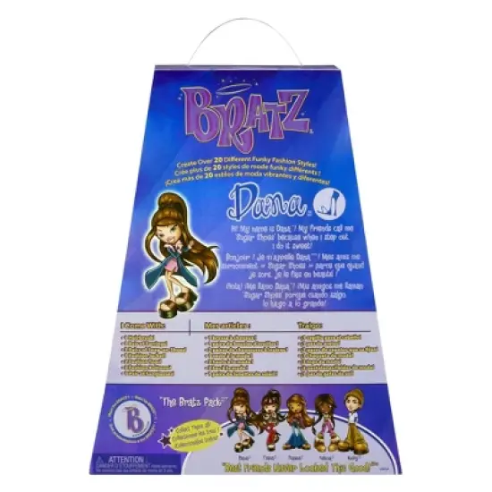 Bratz Original Fashion Doll Dana Series 3 w/ Outfits & Poster image {5}