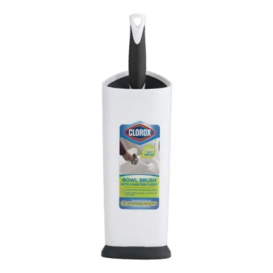 Clorox Covered Toilet Brush & Holder image {7}
