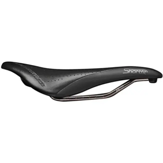 Selle San Marco Shortfit Supercomfort Open-Fit Racing Saddle - - Black 144mm image {1}