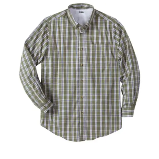 KingSize Men's Big & Tall Long Sleeve Wrinkle Free Sport Shirt image {14}