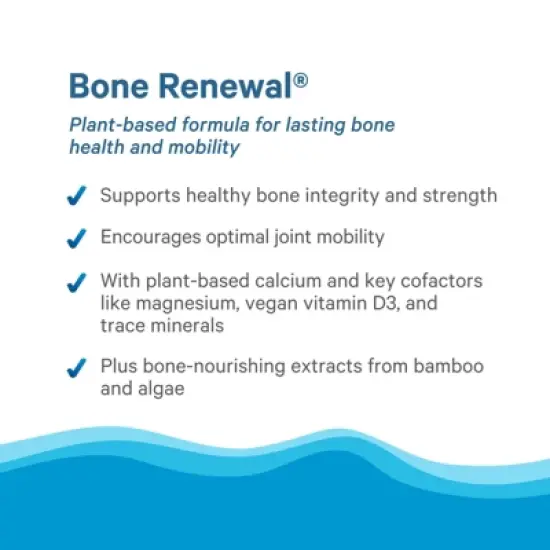 Pure Synergy Bone Renewal&reg; &ndash; Plant-Based Calcium, D3 & Minerals for Bone Strength & Mobility | 150 Capsules image {3}