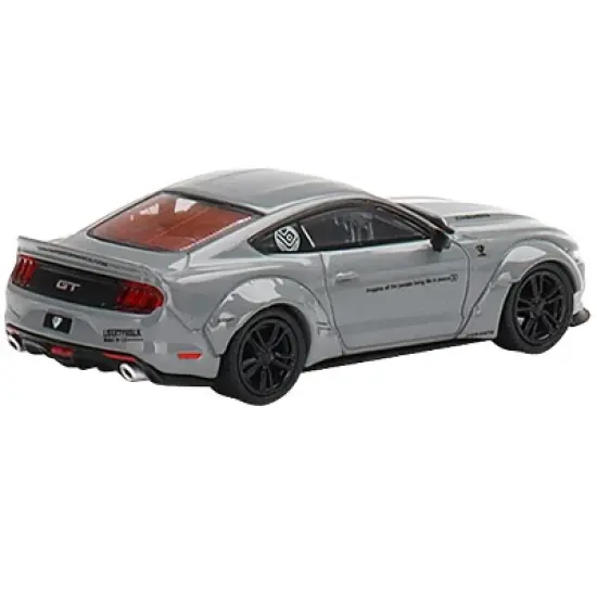 Ford Mustang LB-Works Gray "LB Performance" Limited Edition to 3600 pieces 1/64 Diecast Model Car by True Scale Miniatures image {2}