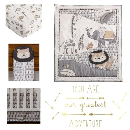 Tanzania 5-Piece Crib Bedding Set - Levtex Baby image {6}