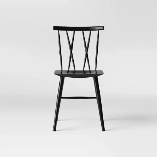 Becket Metal X Back Dining Chair - Threshold&trade; image {2}