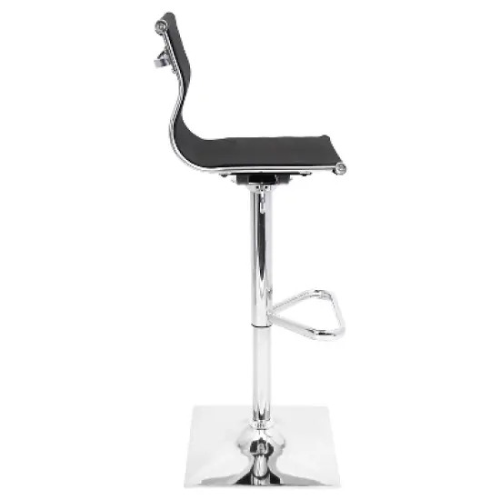Mirage 33.25" Barstool Metal/Black - LumiSource image {1}