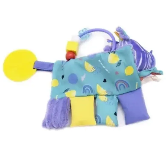TriAction Toys Les Delingos Baby Activity Rattle | Kiprokos the Zebra image {1}