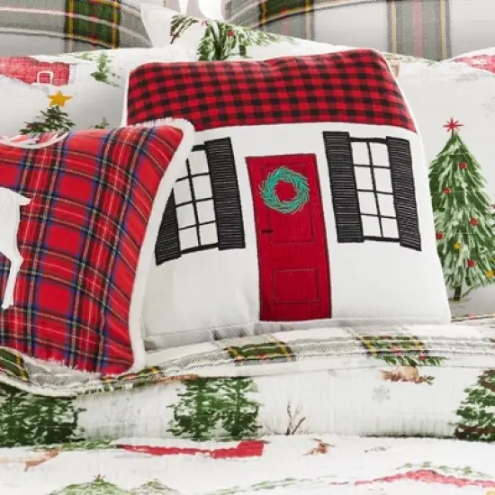 Tatum Pines Holiday Home Pillow 14x13 image {1}